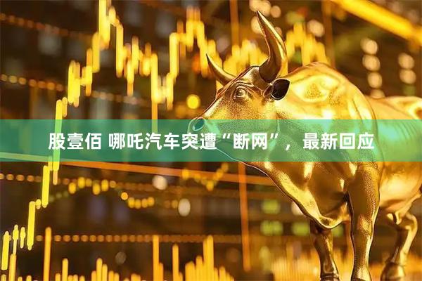 股壹佰 哪吒汽车突遭“断网”，最新回应