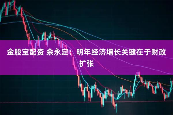 金股宝配资 余永定：明年经济增长关键在于财政扩张