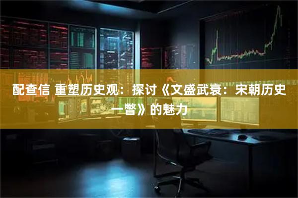 配查信 重塑历史观：探讨《文盛武衰：宋朝历史一瞥》的魅力